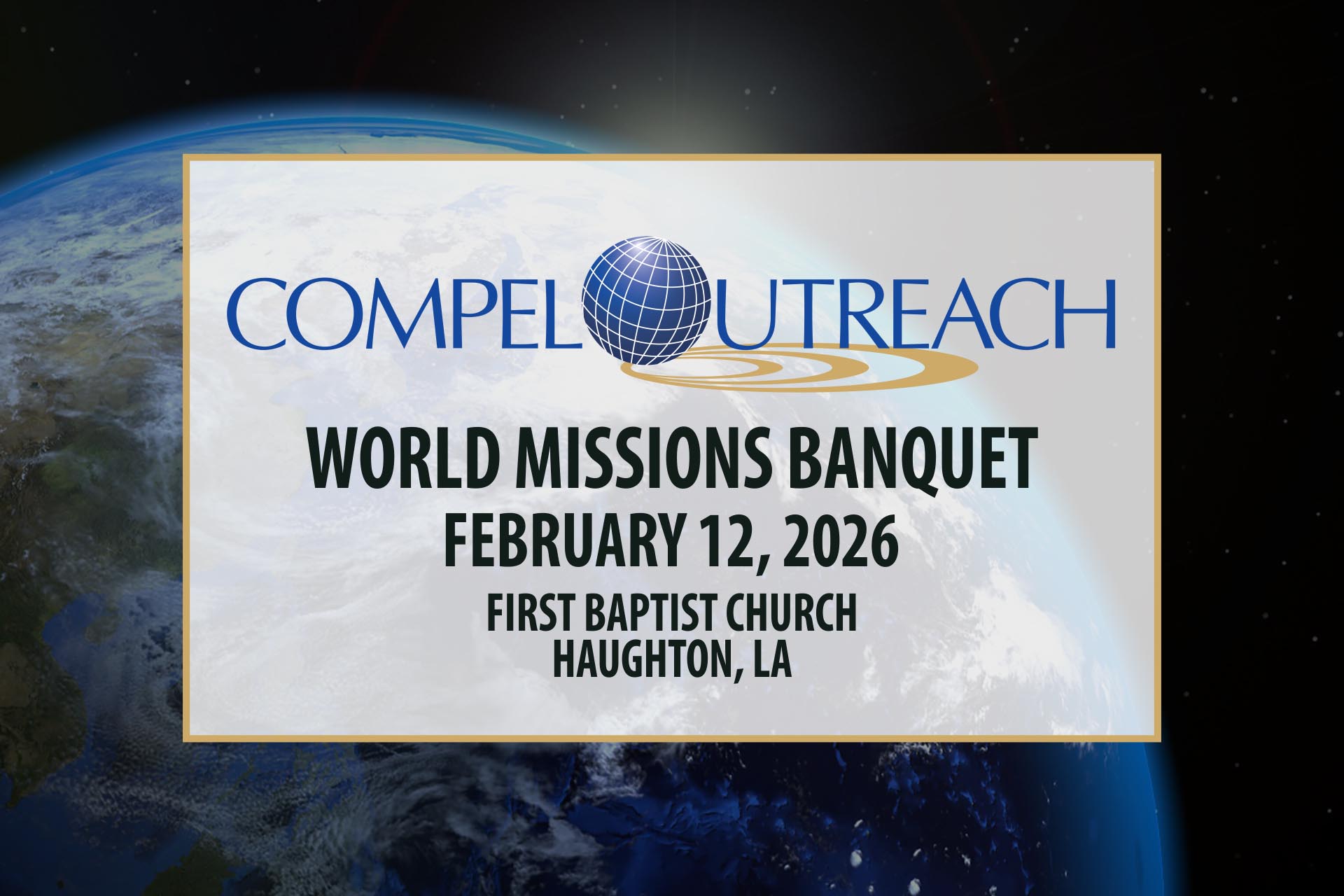 Compel Outreach International | World Missions Banquet